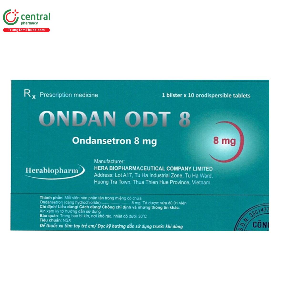 ondan odt3 C0112 ondan odt3 C0112