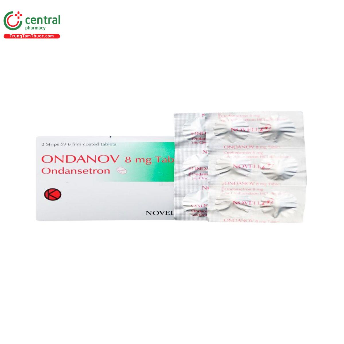 ondanov 8mg tablet 2 J3743