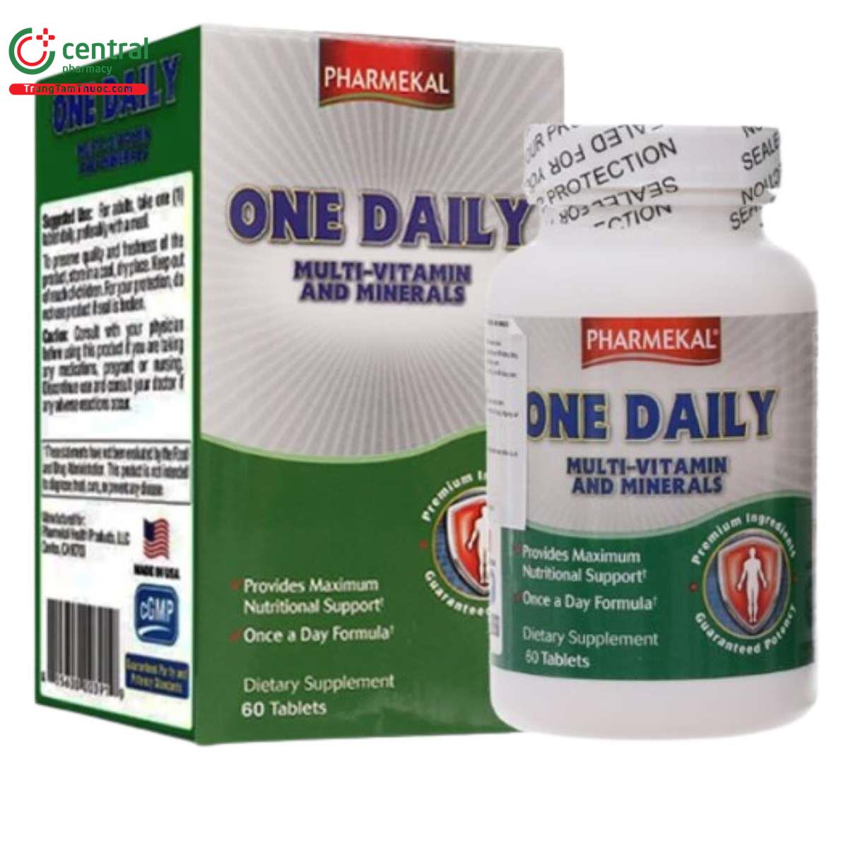 one daily multivitamin and mineral 2 V8731