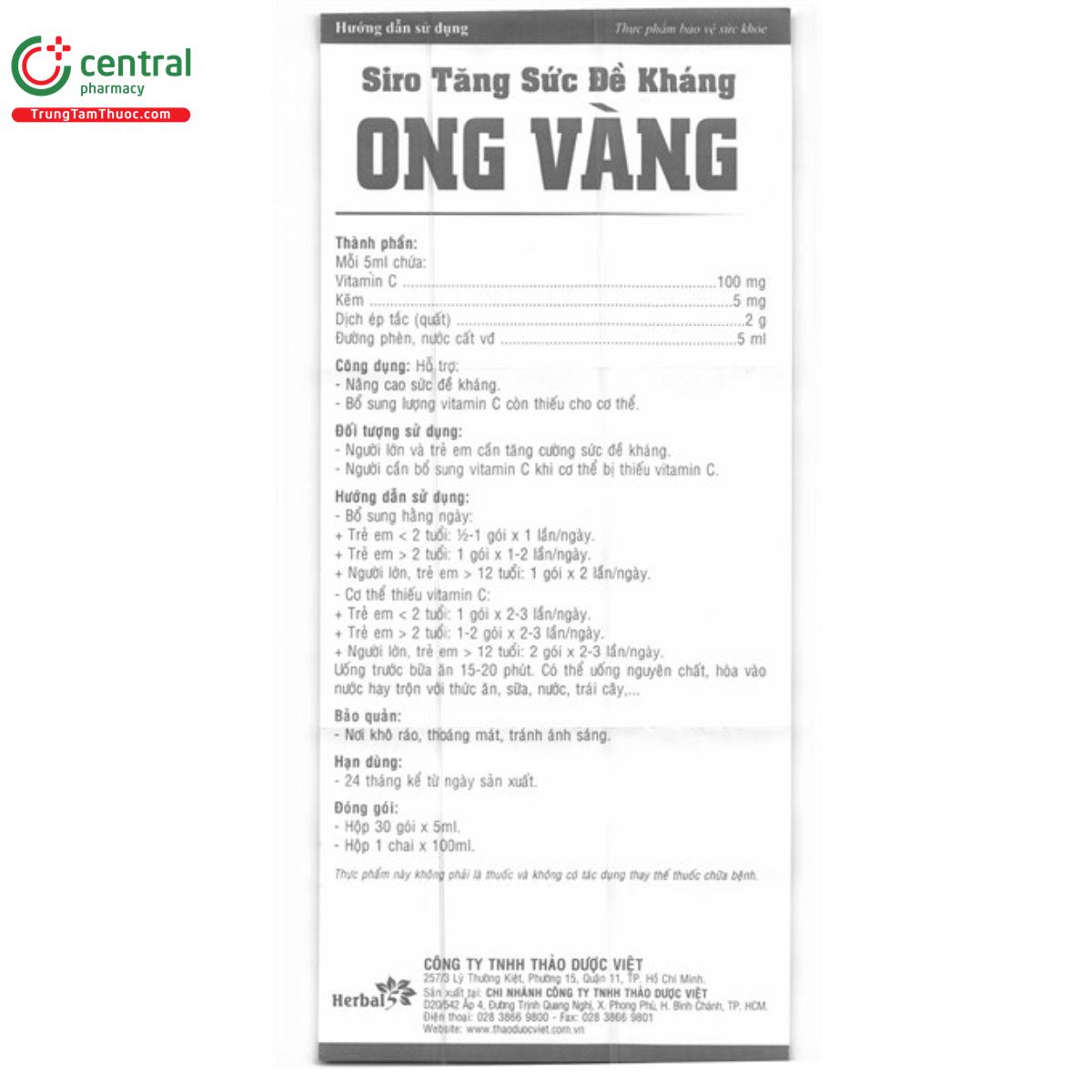 ong vang 1 F2604