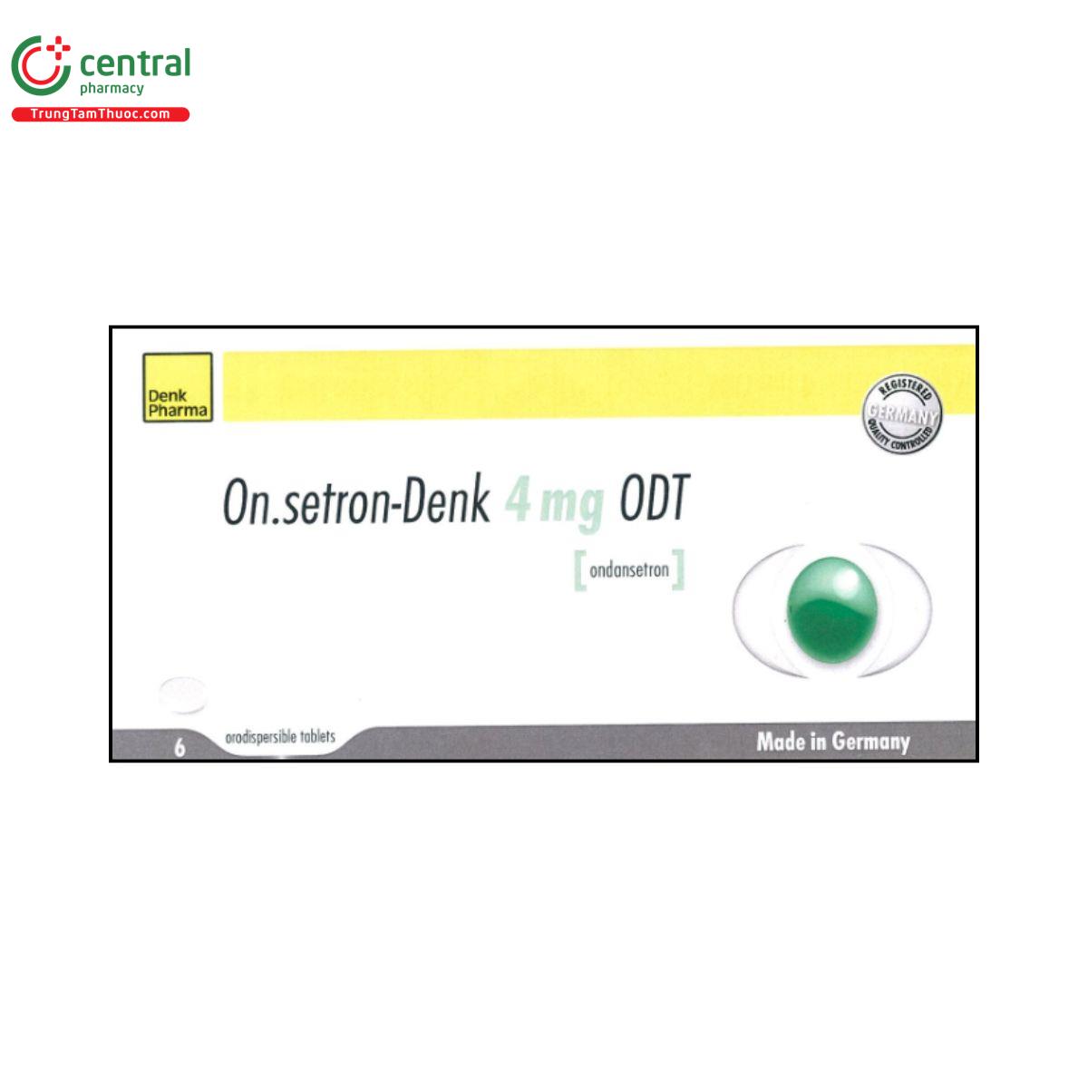 onsetron denk 4mg odt 1 P6045