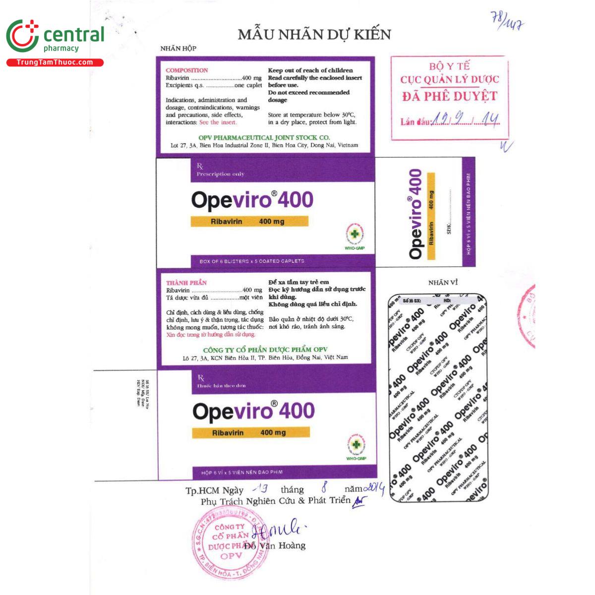 opeviro 400 4 R7263 opeviro 400 4 R7263
