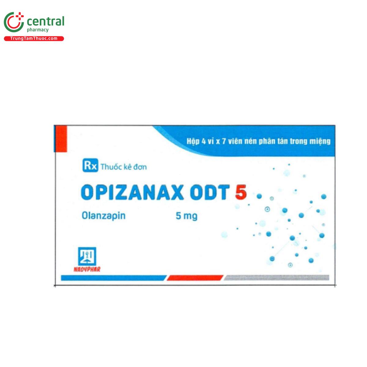 opizanax odt 5mg 2 I3050