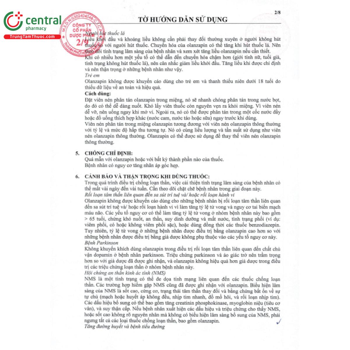 opizanax odt 5mg 5 N5100