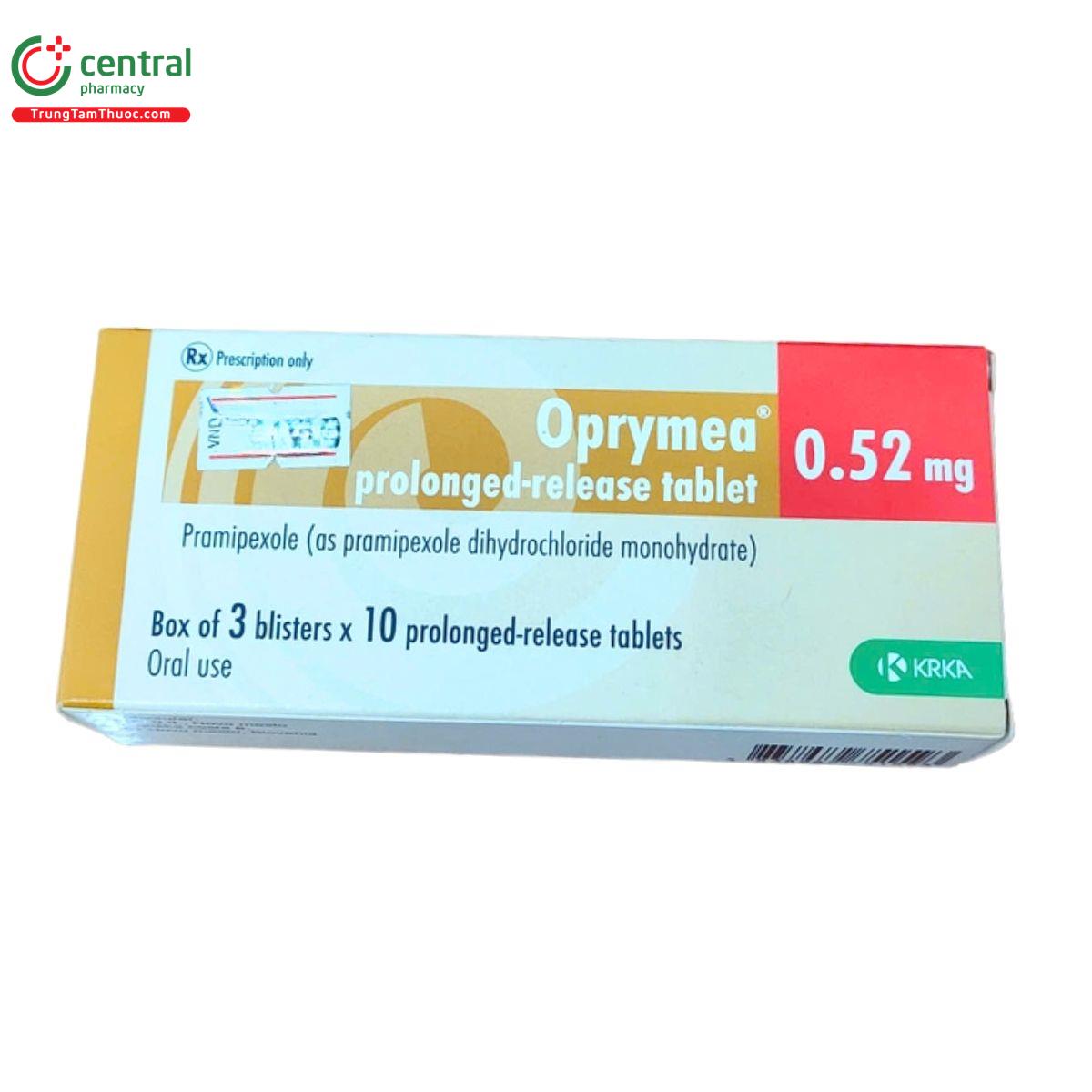 oprymea prolonged release tablet 0 52mg 3 Q6088 oprymea prolonged release tablet 0 52mg 3 Q6088