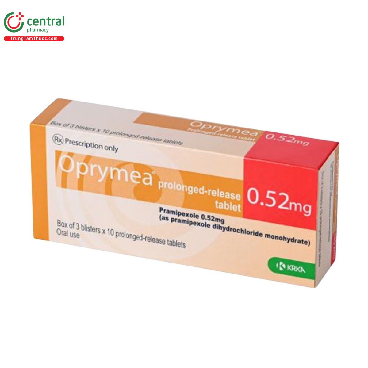 oprymea prolonged release tablet 0 52mg 4 B0626 oprymea prolonged release tablet 0 52mg 4 B0626