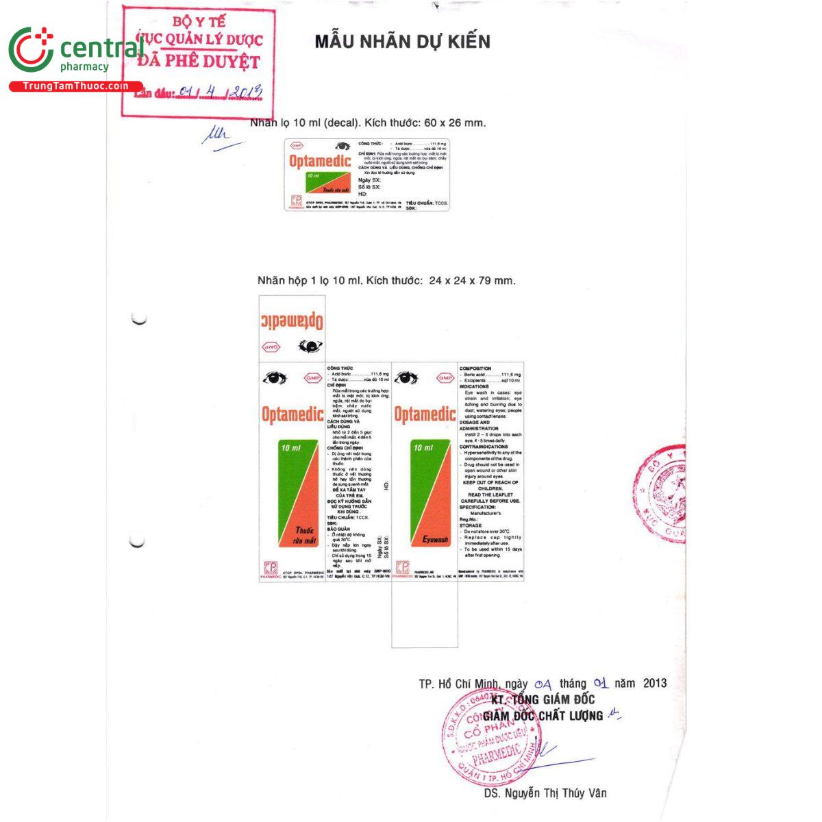 optamedic 111 6mg 4 J3603 optamedic 111 6mg 4 J3603