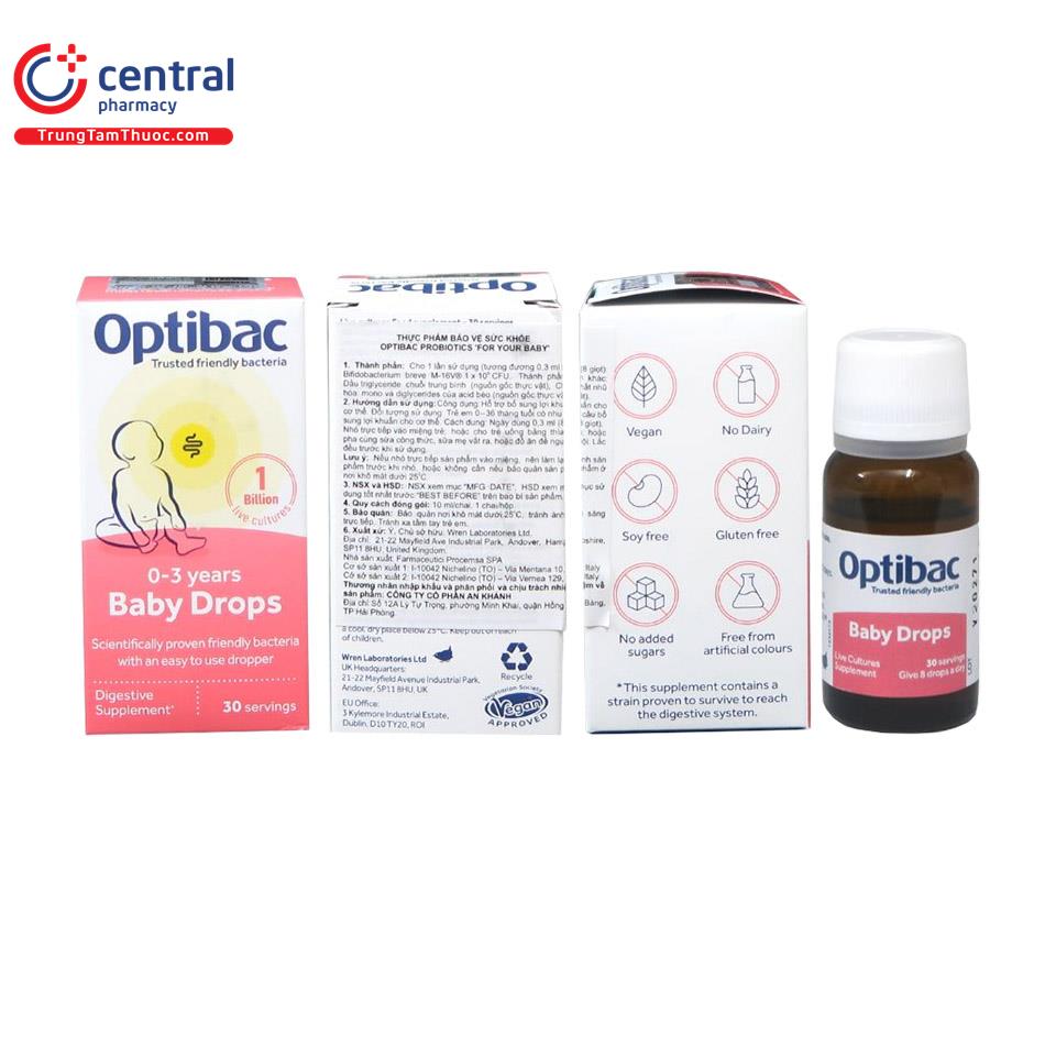 optibac baby drops probiotics 51 A0334