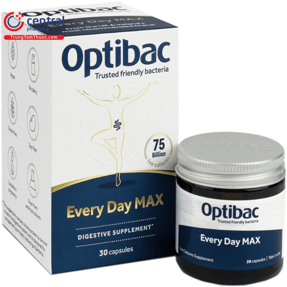 [CHÍNH HÃNG] Optibac Every Day Max - cho đường ruột khỏe mạnh