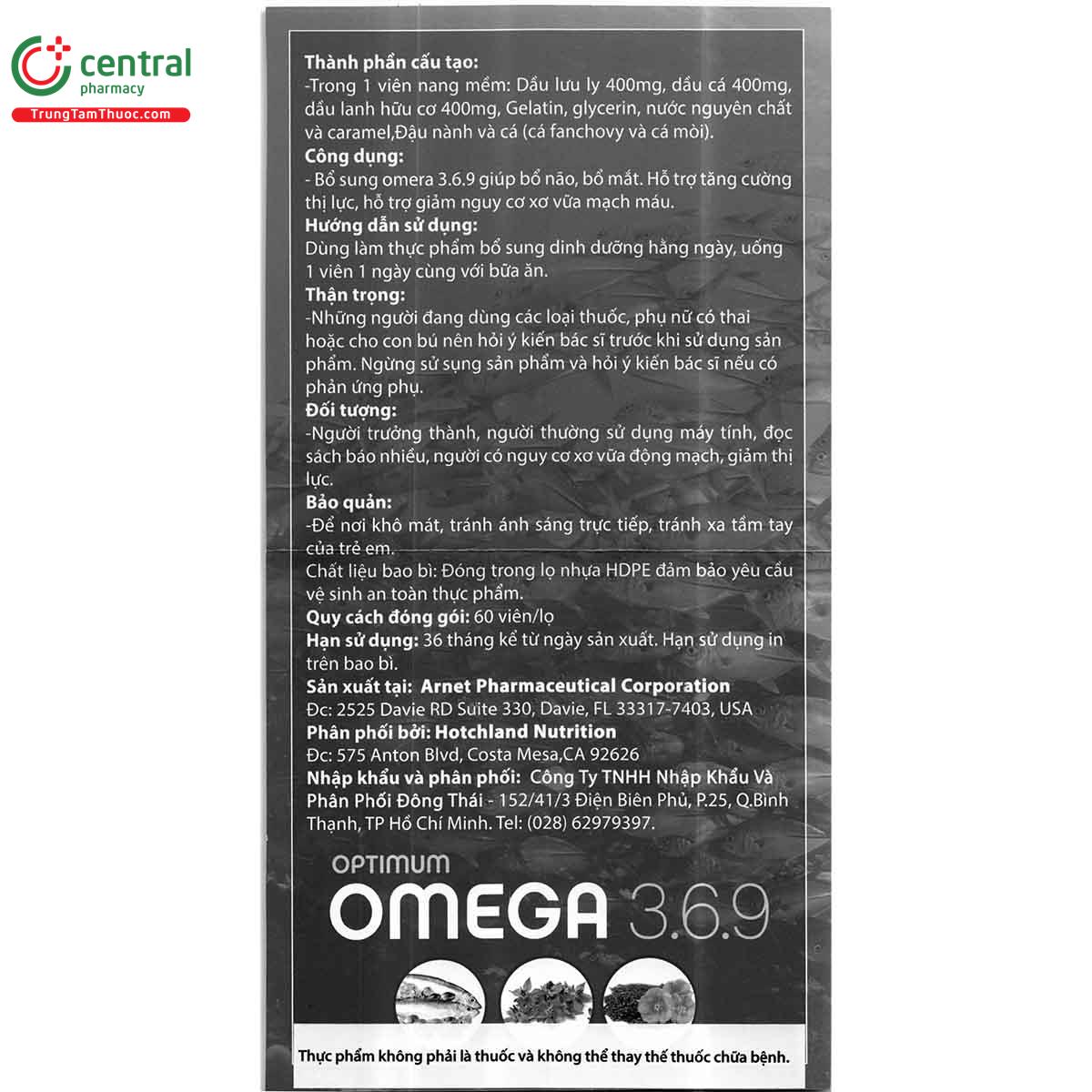 optimum omega 3 6 9 3 I3412