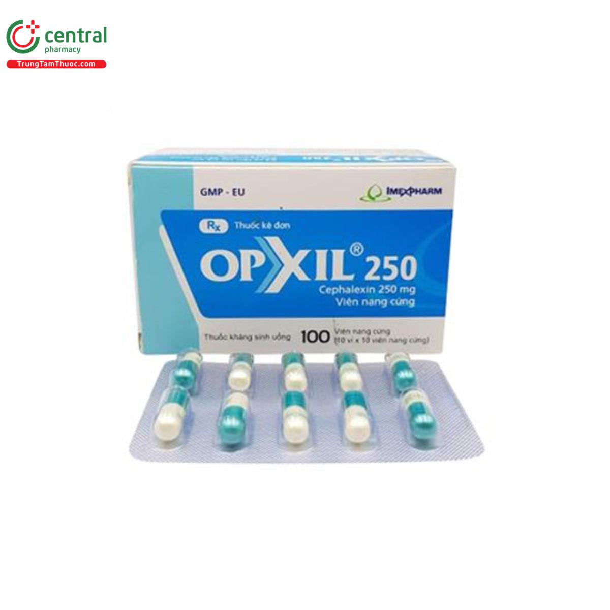 opxil 250 hop 100 vien 2 E2084