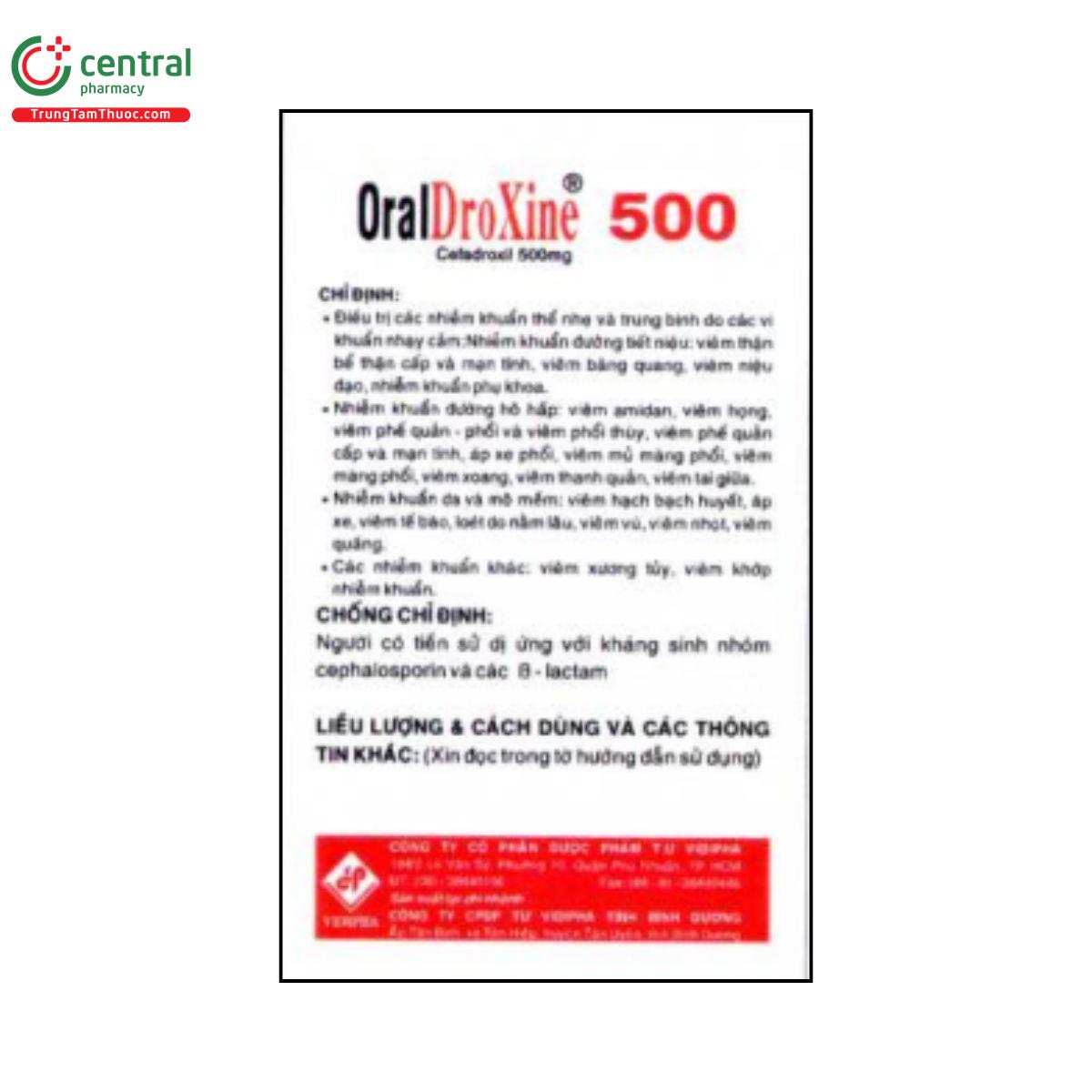 oraldroxine 500 2 T8111 oraldroxine 500 2 T8111