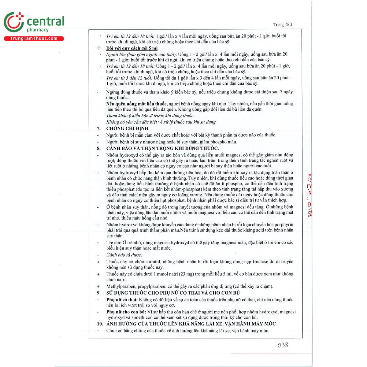 oralox p api 11 G2864