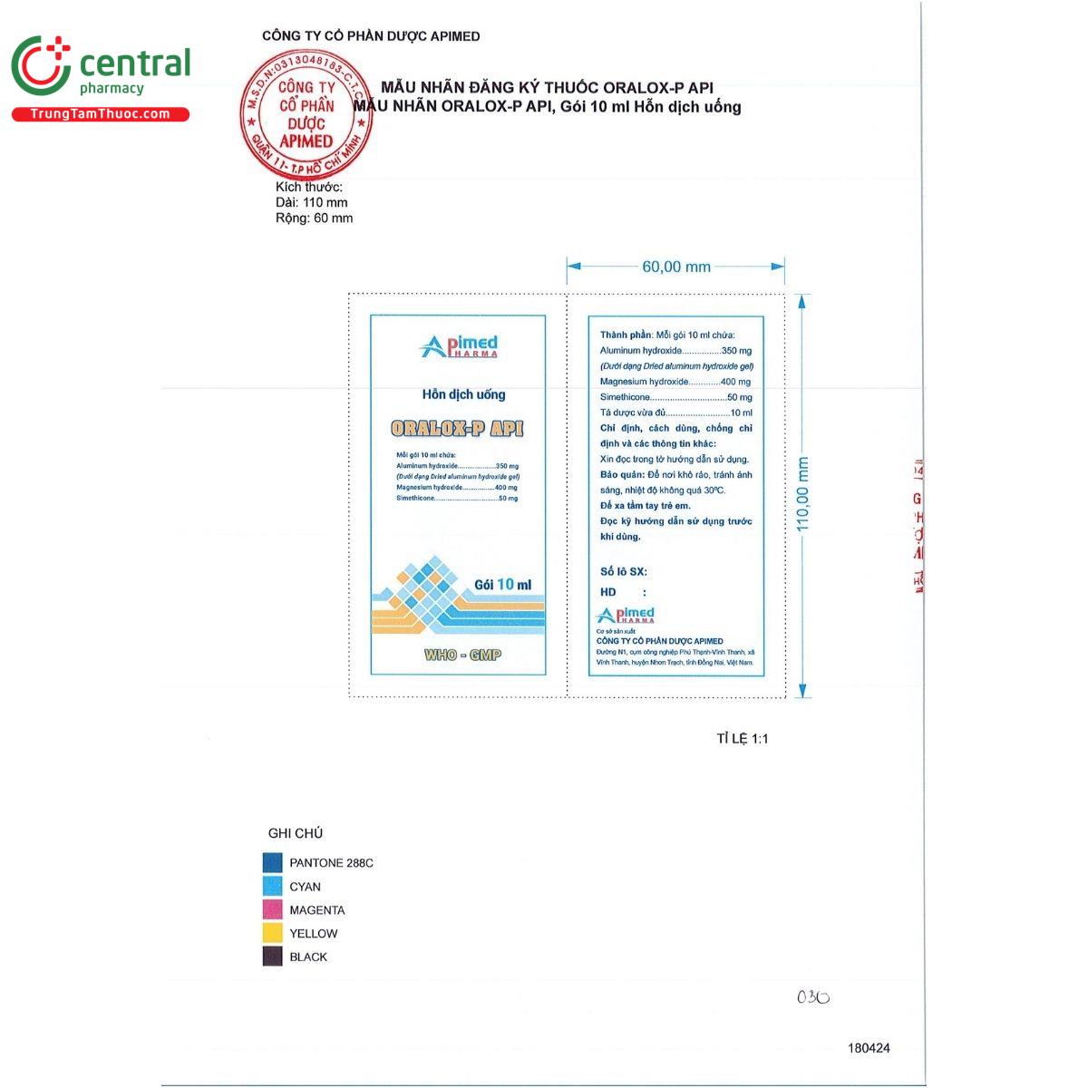 oralox p api 4 R7840