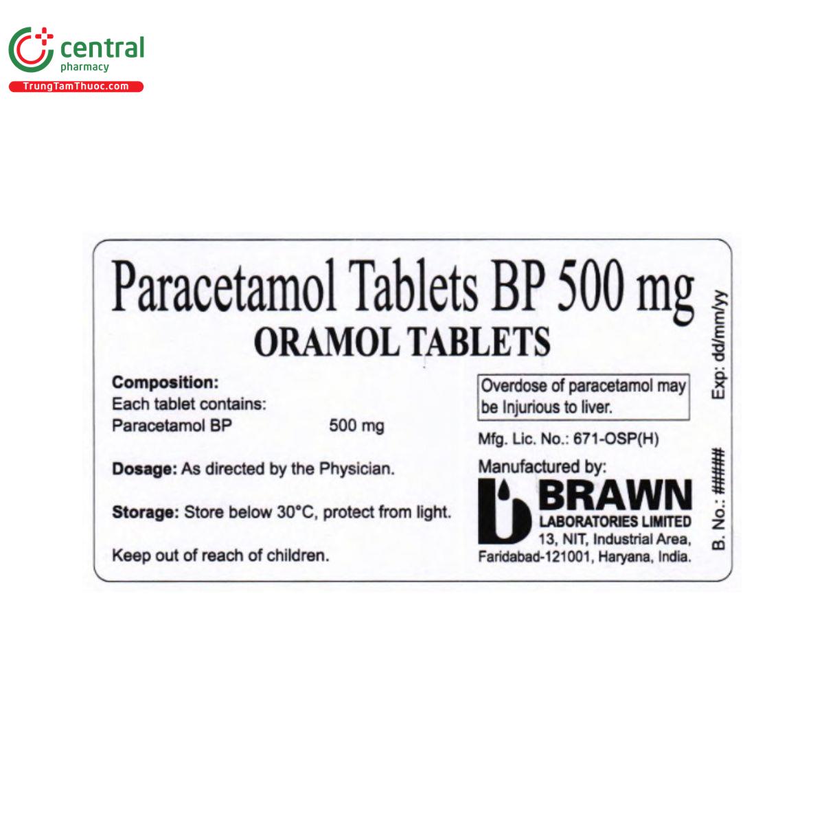 oramol tablets 3 V8665 oramol tablets 3 V8665