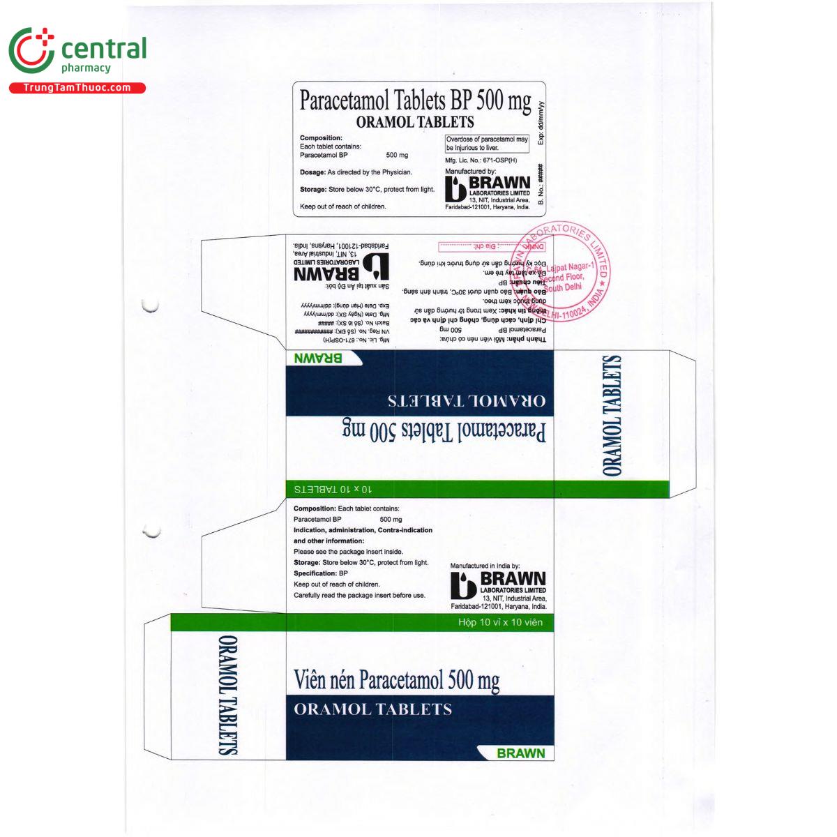 oramol tablets 4 T8688 oramol tablets 4 T8688