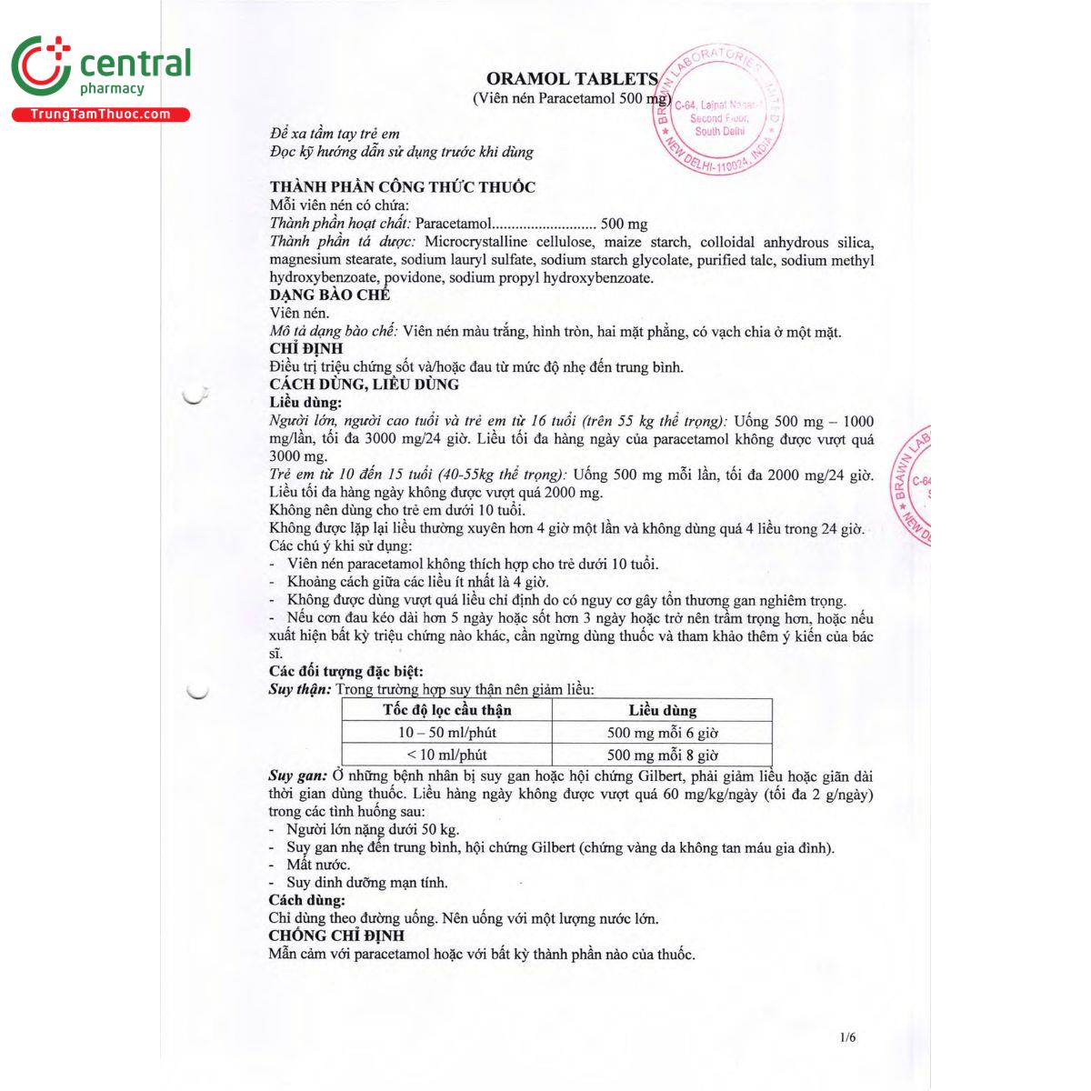 oramol tablets 5 E1325 oramol tablets 5 E1325