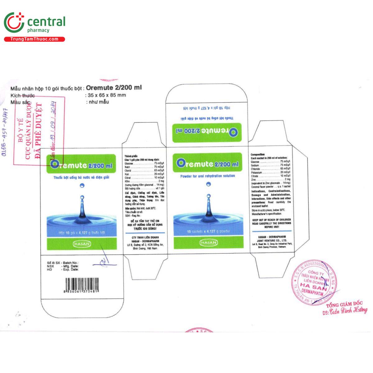 oremute 2 200ml 4 F2883 oremute 2 200ml 4 F2883
