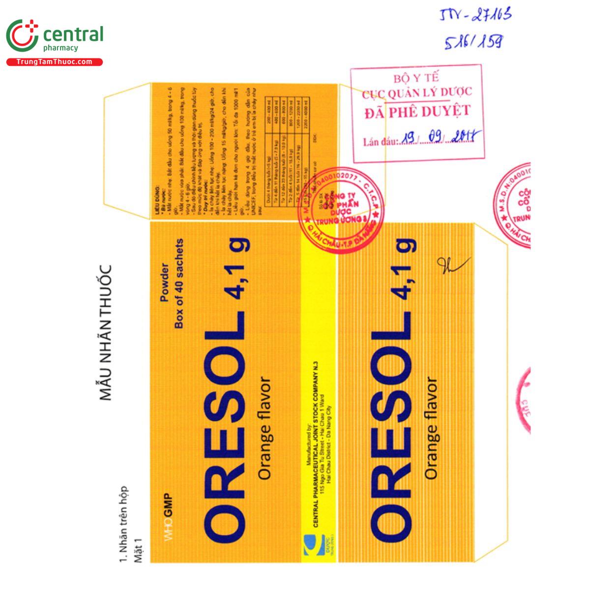oresol 4 1g 6 S7718 oresol 4 1g 6 S7718