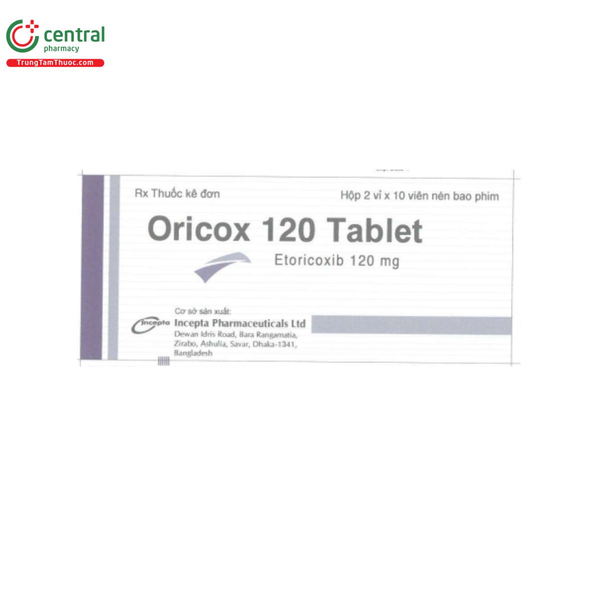 oricox 120 tablet 1 P6564