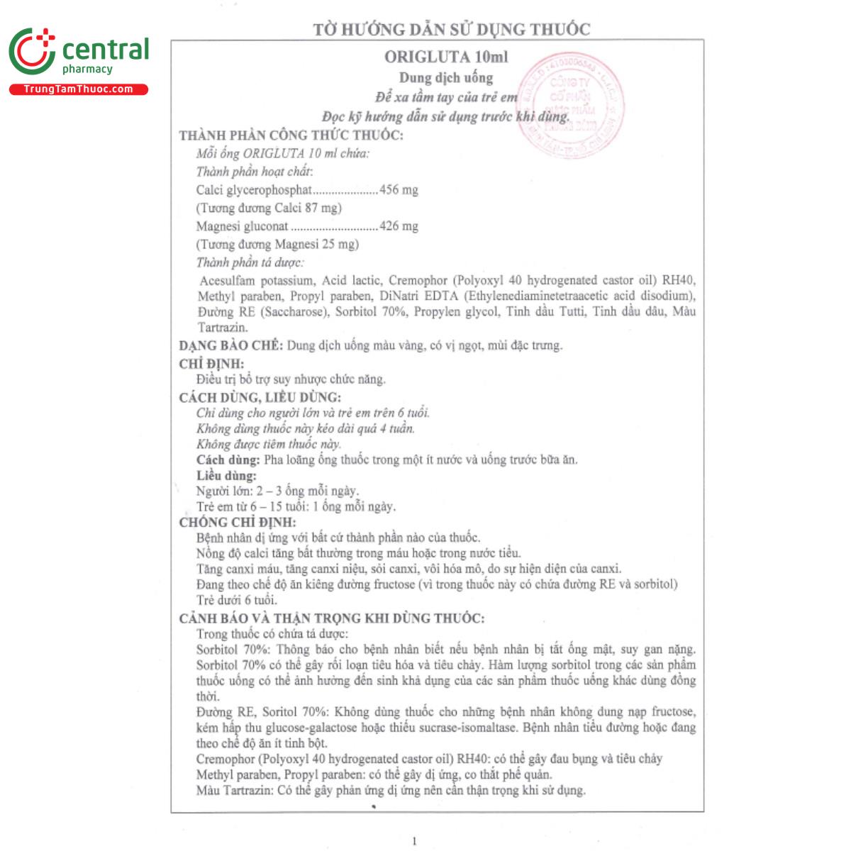 origluta 10ml 4 A0513 origluta 10ml 4 A0513