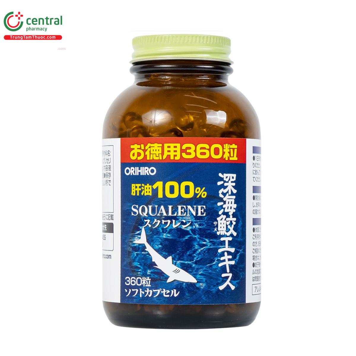 orihiro deep sea shark liver oil extract capsule economical bottle 3 R7517