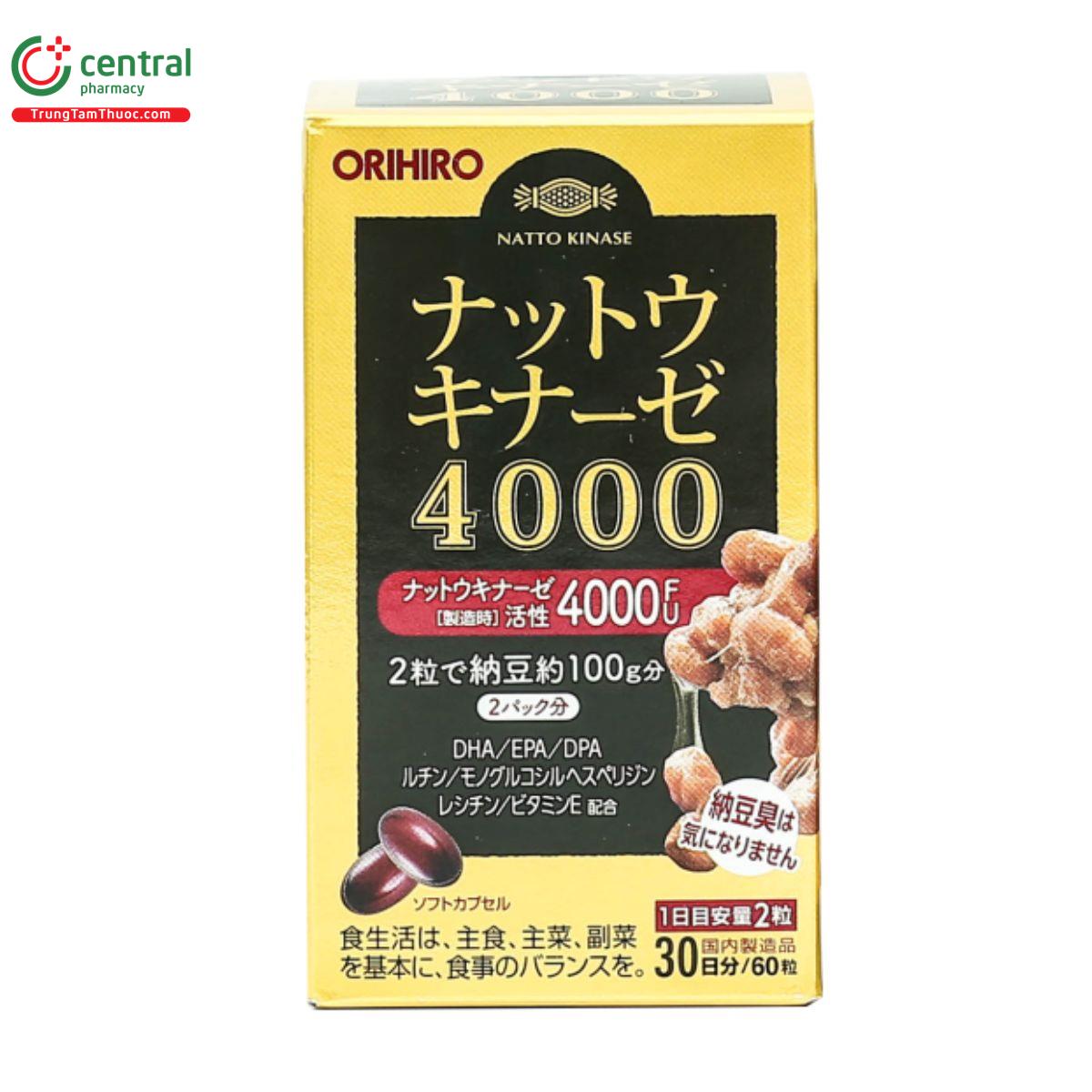 orihiro nattokinase 4000fu 3 H3872