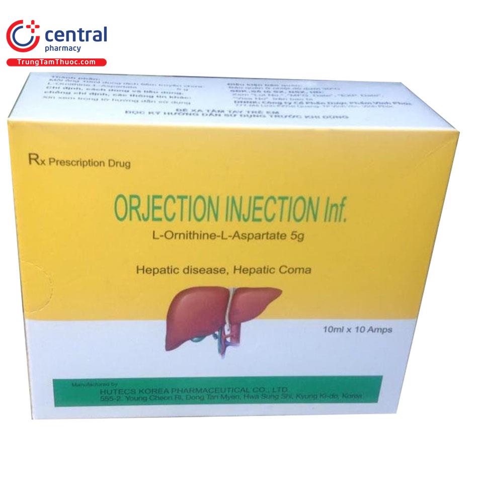 [CHÍNH HÃNG] Thuốc tiêm Orjection Injection Inf. - điều trị bệnh gan