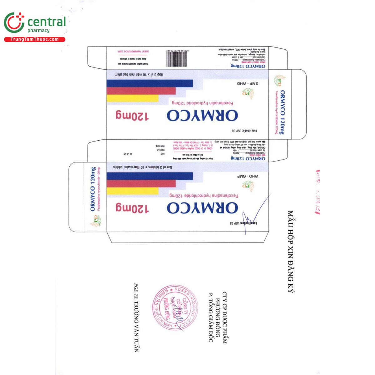 ormyco 120mg 10 N5646 ormyco 120mg 10 N5646