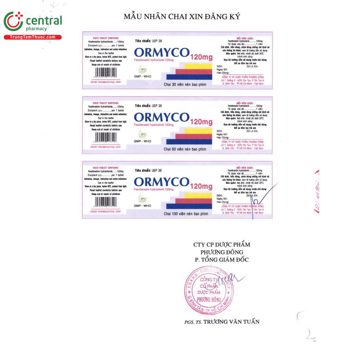 ormyco 120mg 9 M5084 ormyco 120mg 9 M5084