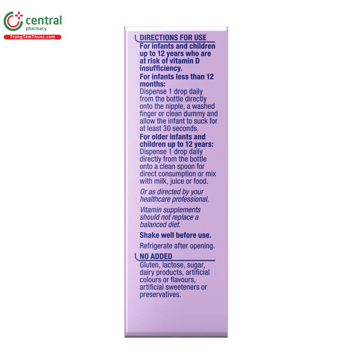 ostelin infant vitamin d3 drops 6 V8226