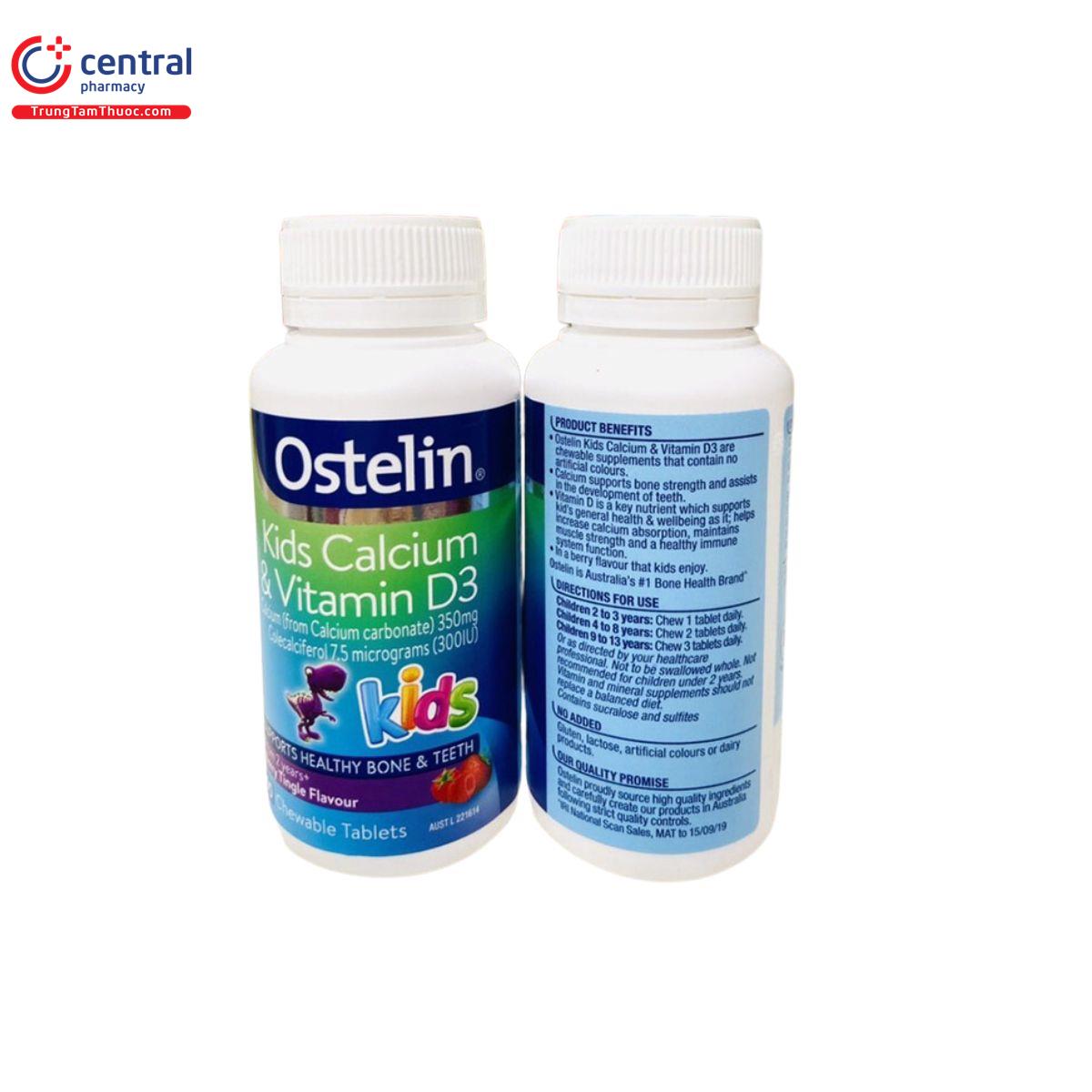 ostelin kids calcium vitamin d3 5 B0030