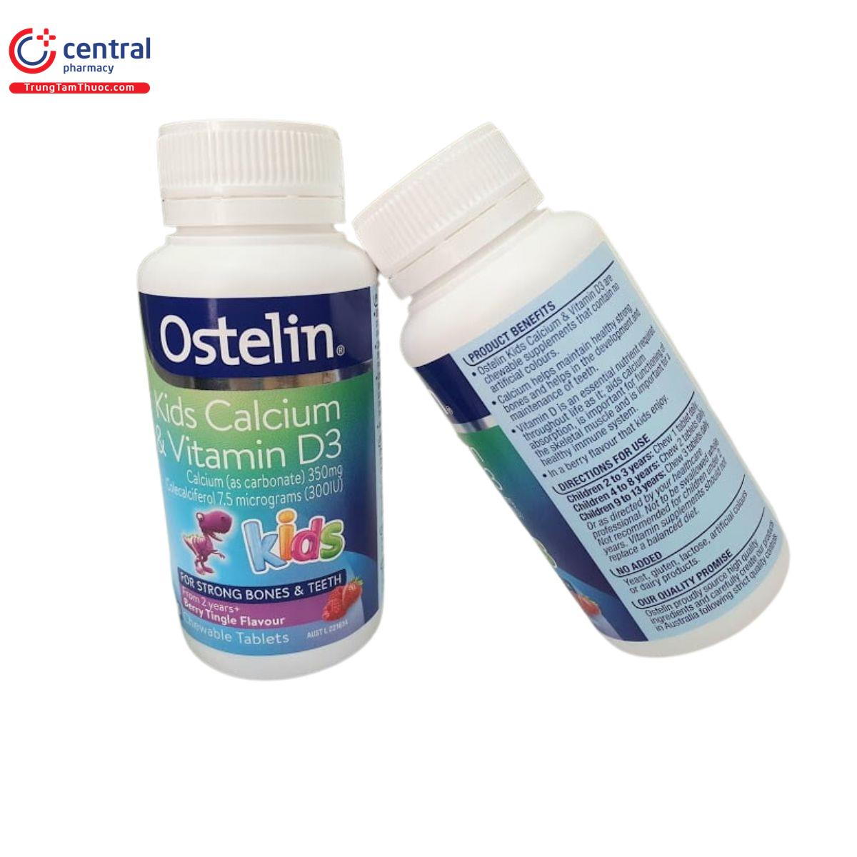 ostelin kids calcium vitamin d3 6 O6414