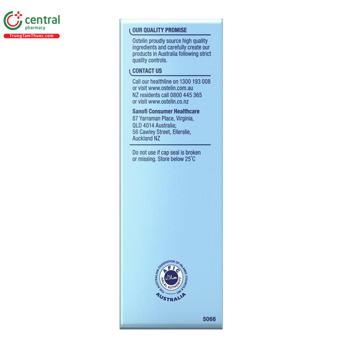 ostelin kids milk calcium vitamin d3 liquid 4 V8600