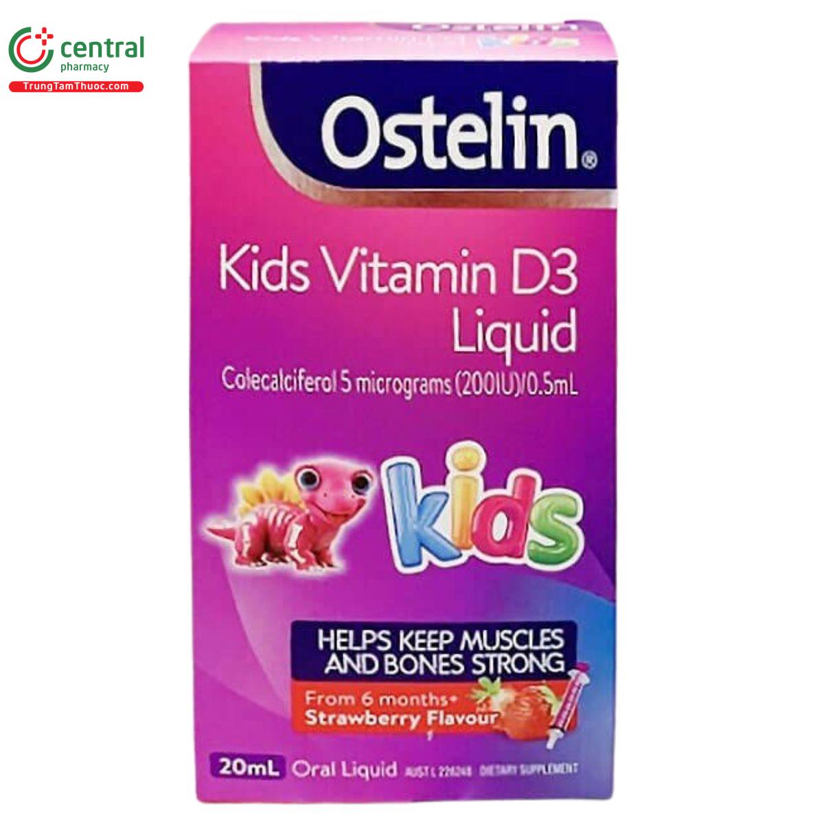 ostelin kids vitamin d3 liquid 12 P6141