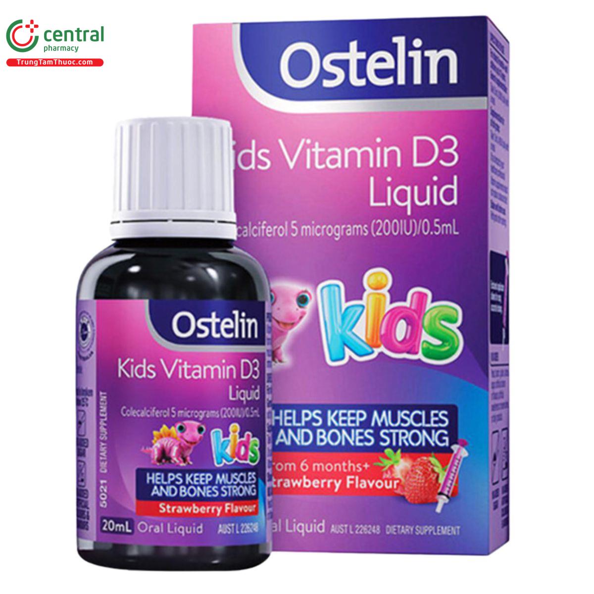 ostelin kids vitamin d3 liquid 20 C1076