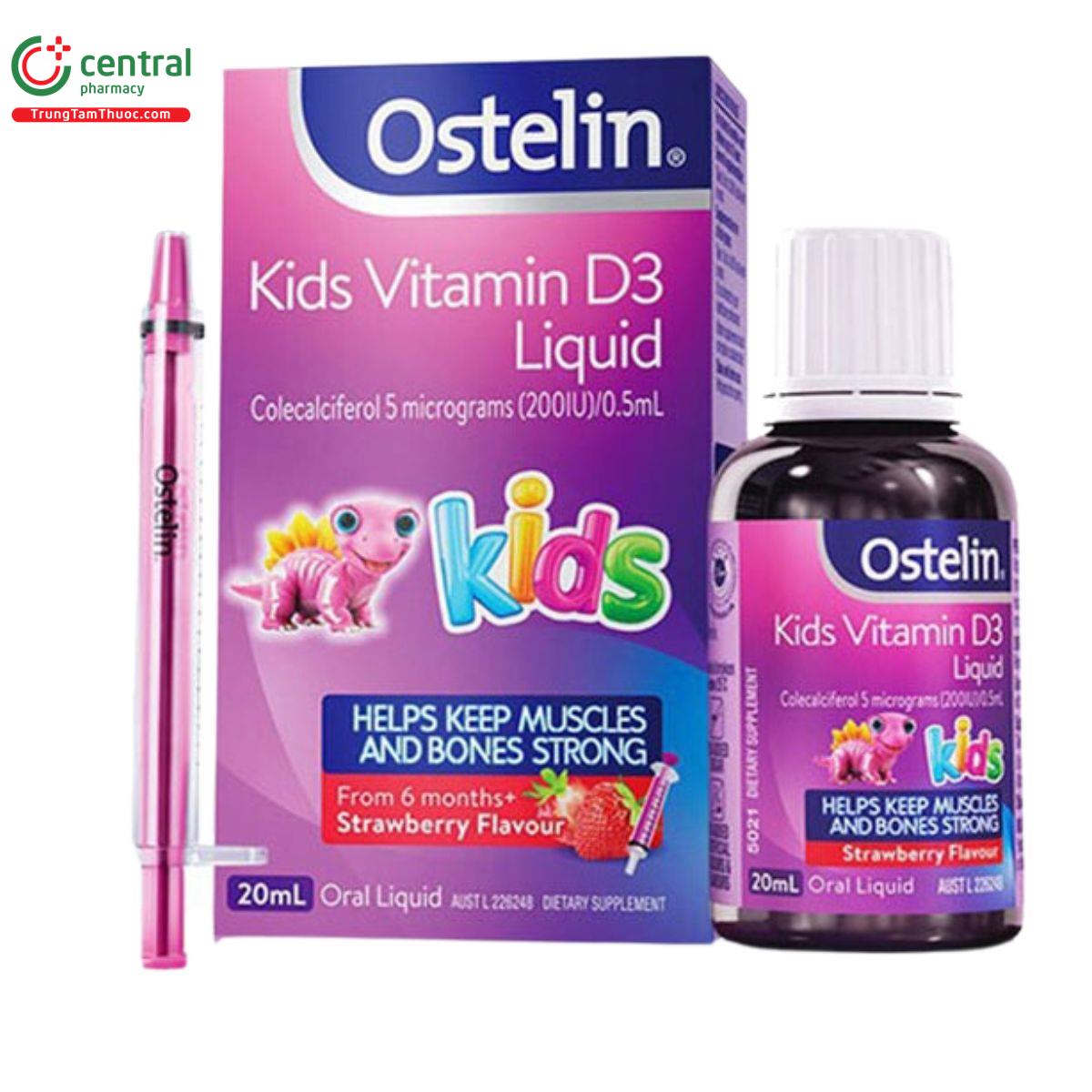 ostelin kids vitamin d3 liquid 4 U8566