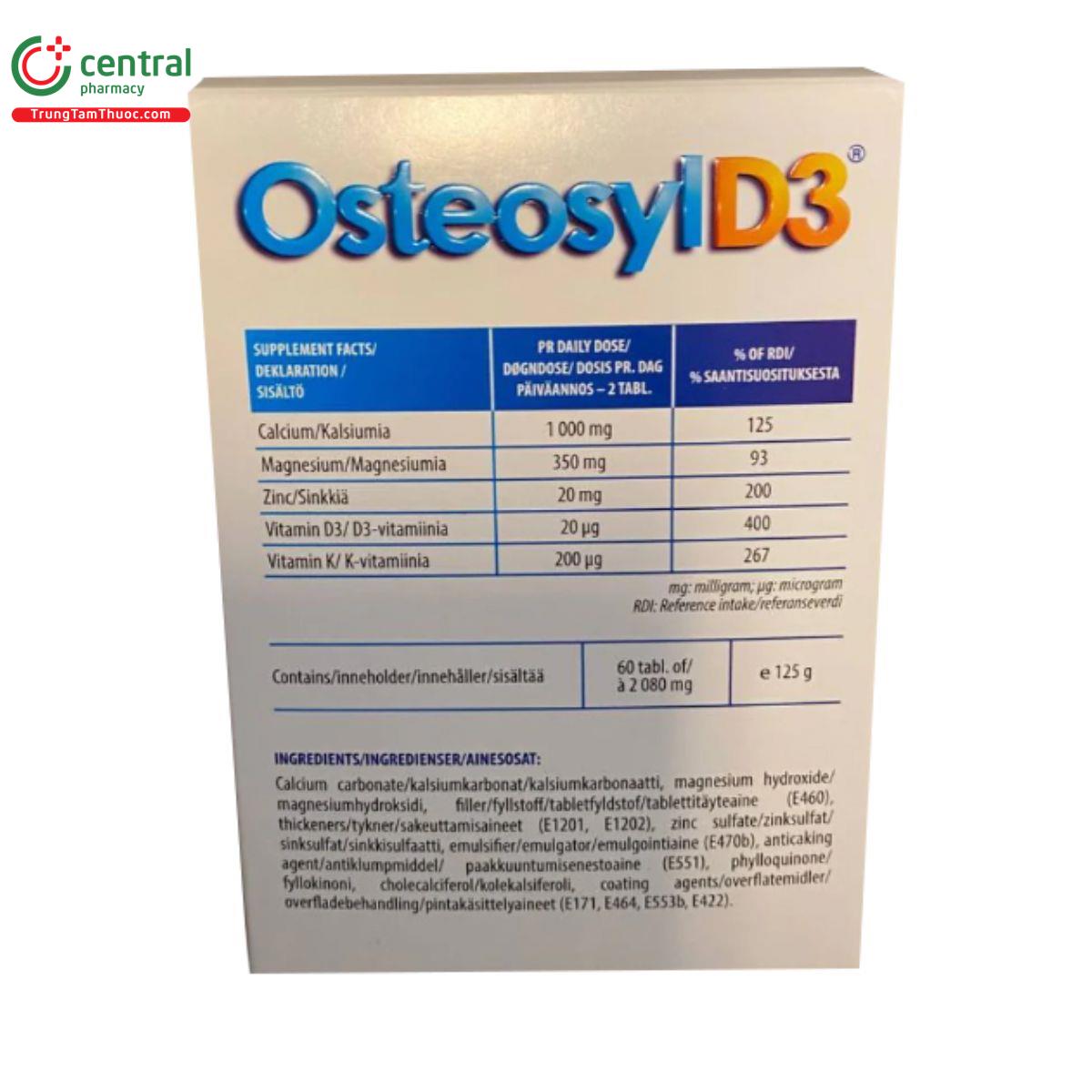 osteosyl d3 6 J3237