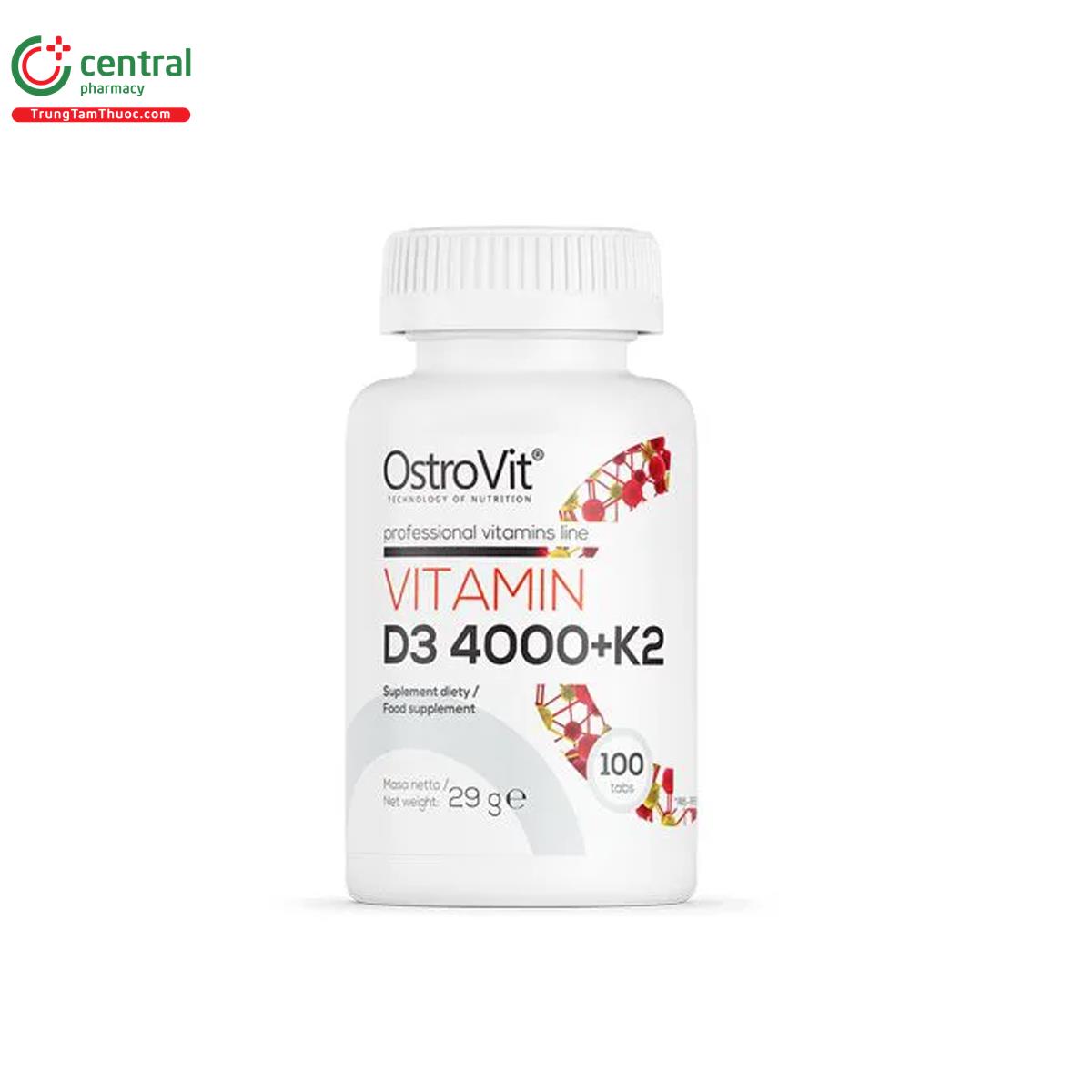 ostrovit vitamin d3 4000 k2 2 H2807