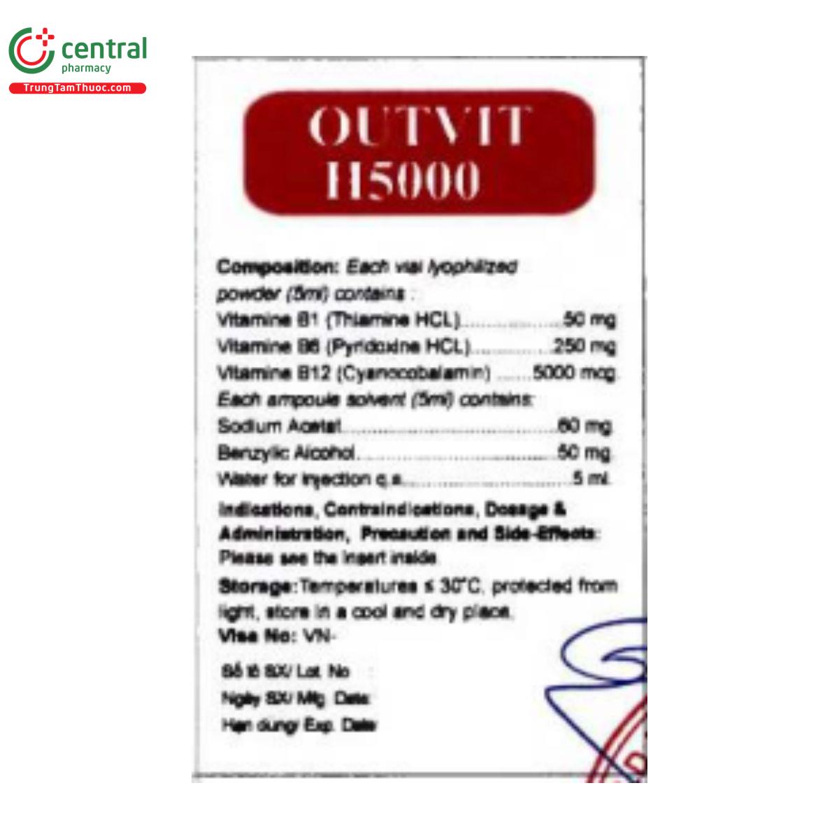 outvit h5000 3 M5334 outvit h5000 3 M5334