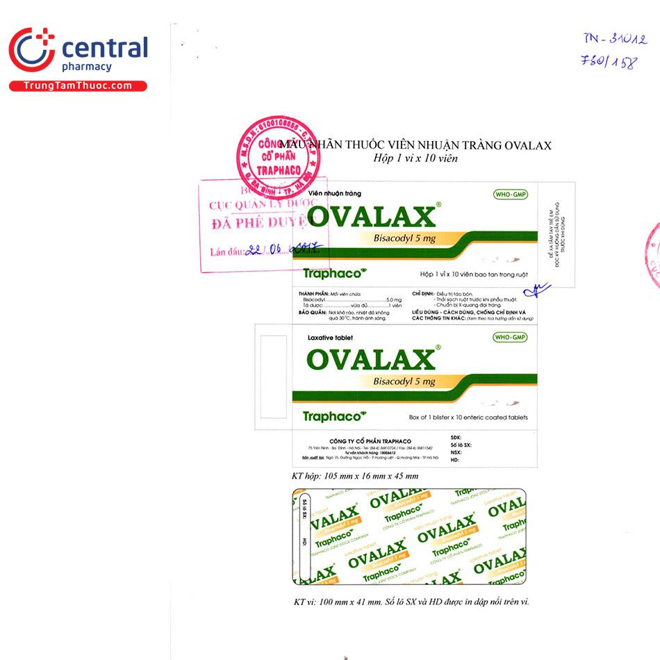 ovalax 1 L4275