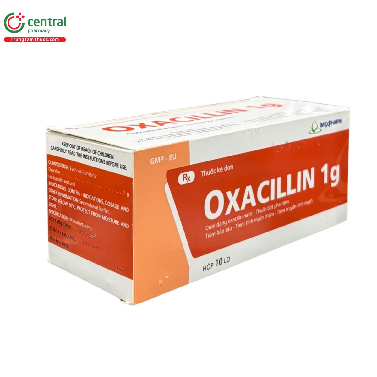 oxacillin 1g 3 L4533 oxacillin 1g 3 L4533