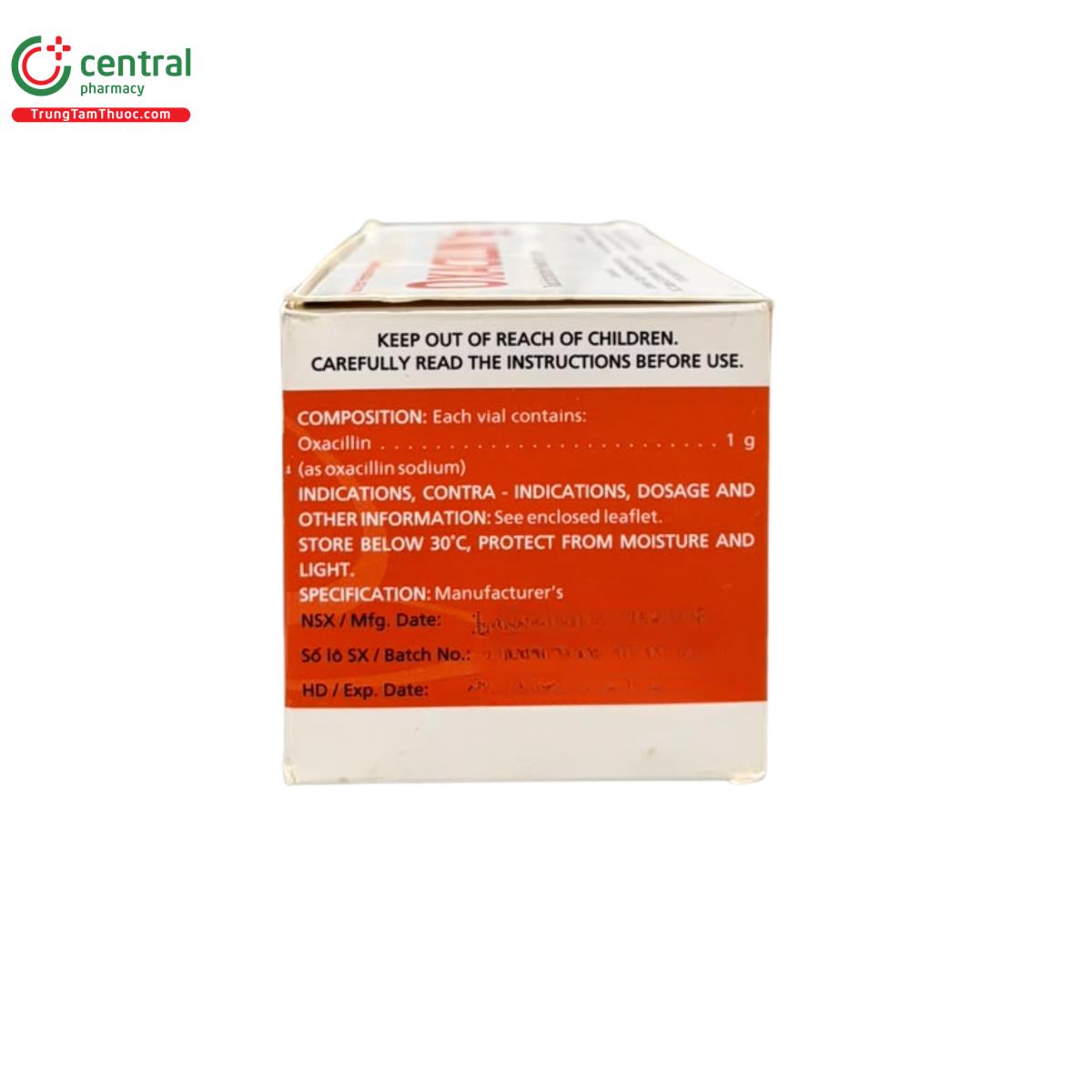 oxacillin 1g 6 V8434 oxacillin 1g 6 V8434