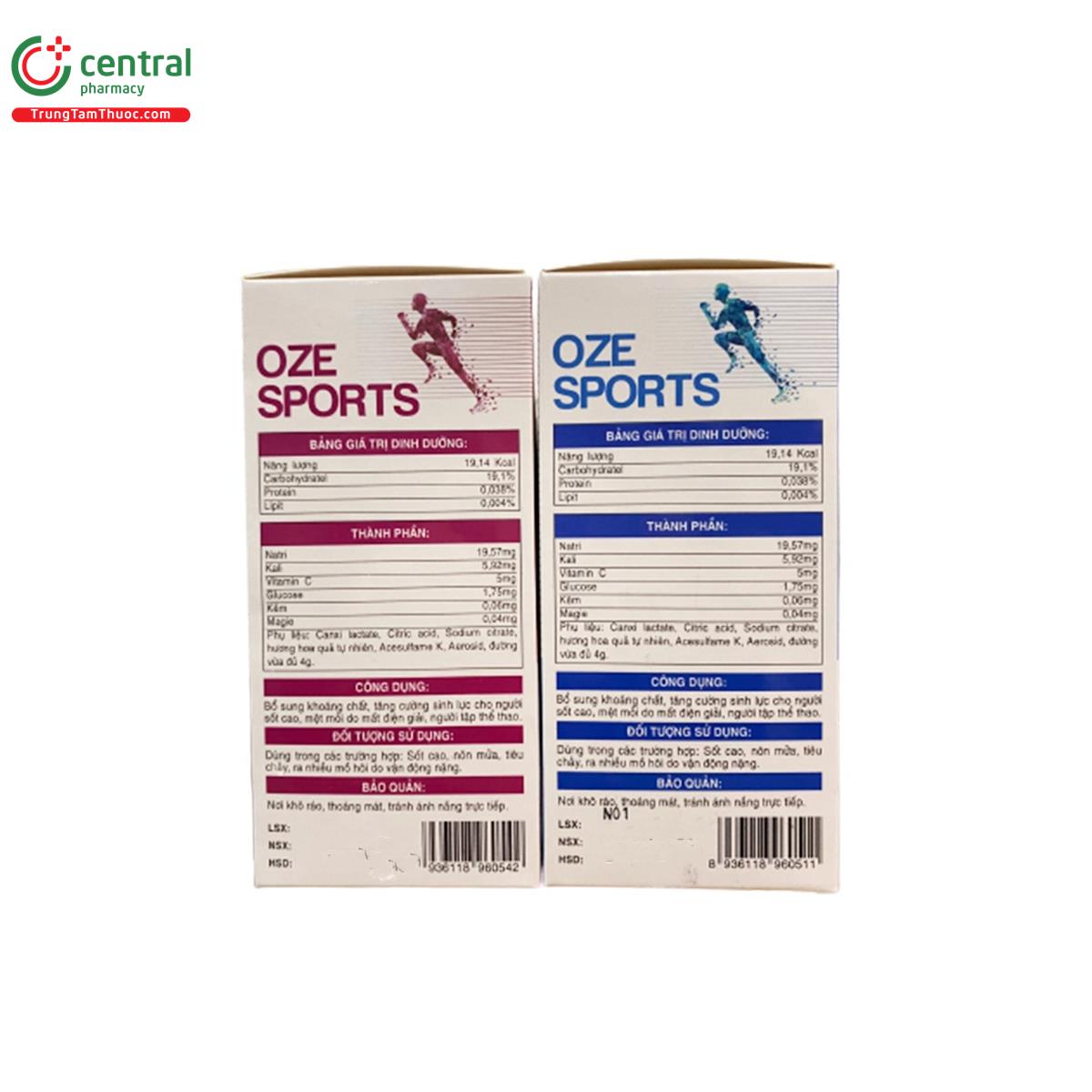 oze sports drink powder 8 C1500