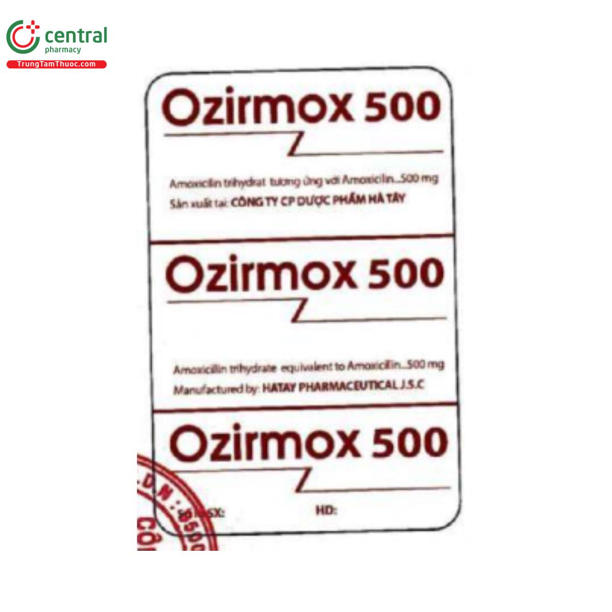 ozirmox 500 2 E1031 ozirmox 500 2 E1031