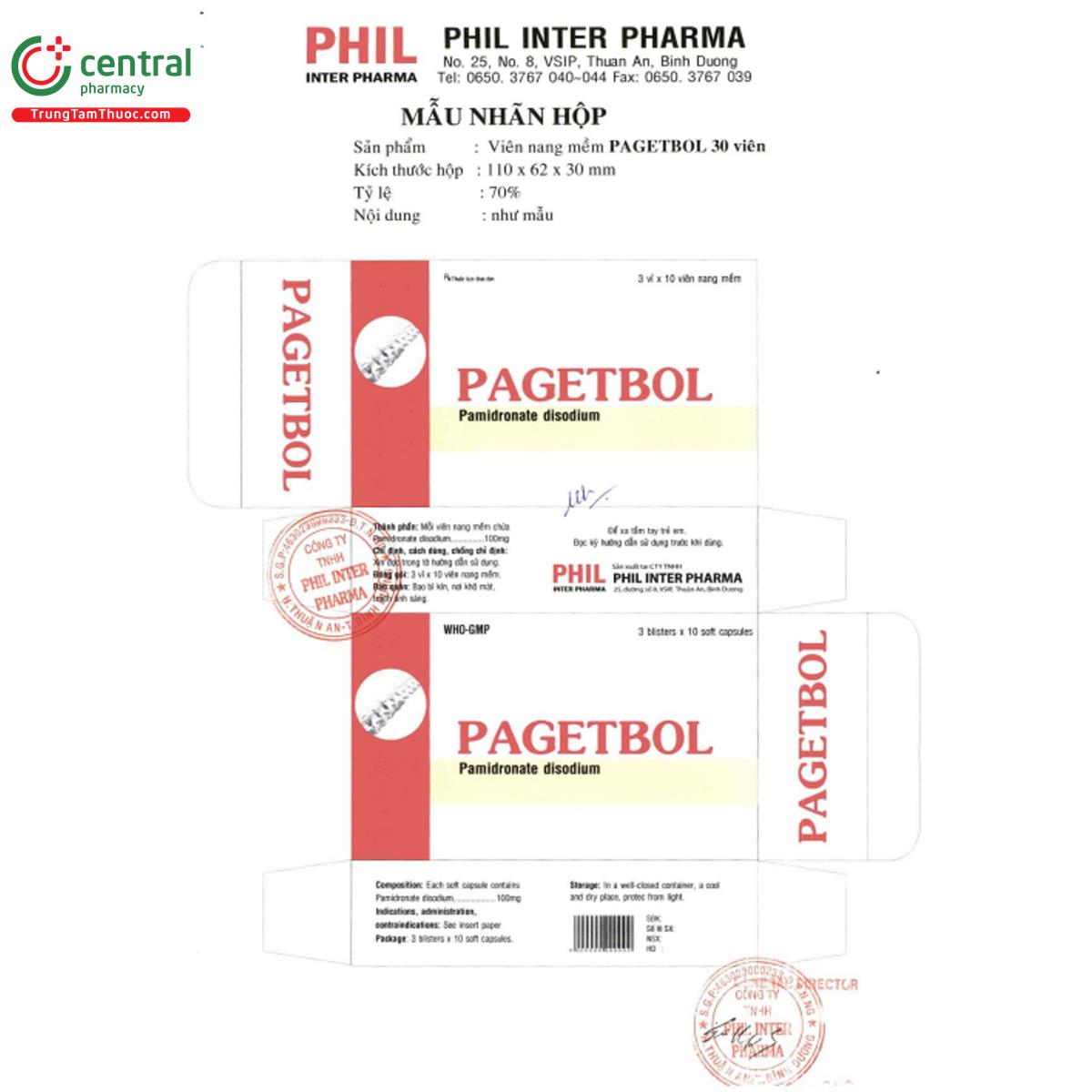pagetbol 100mg 3 M5805 pagetbol 100mg 3 M5805