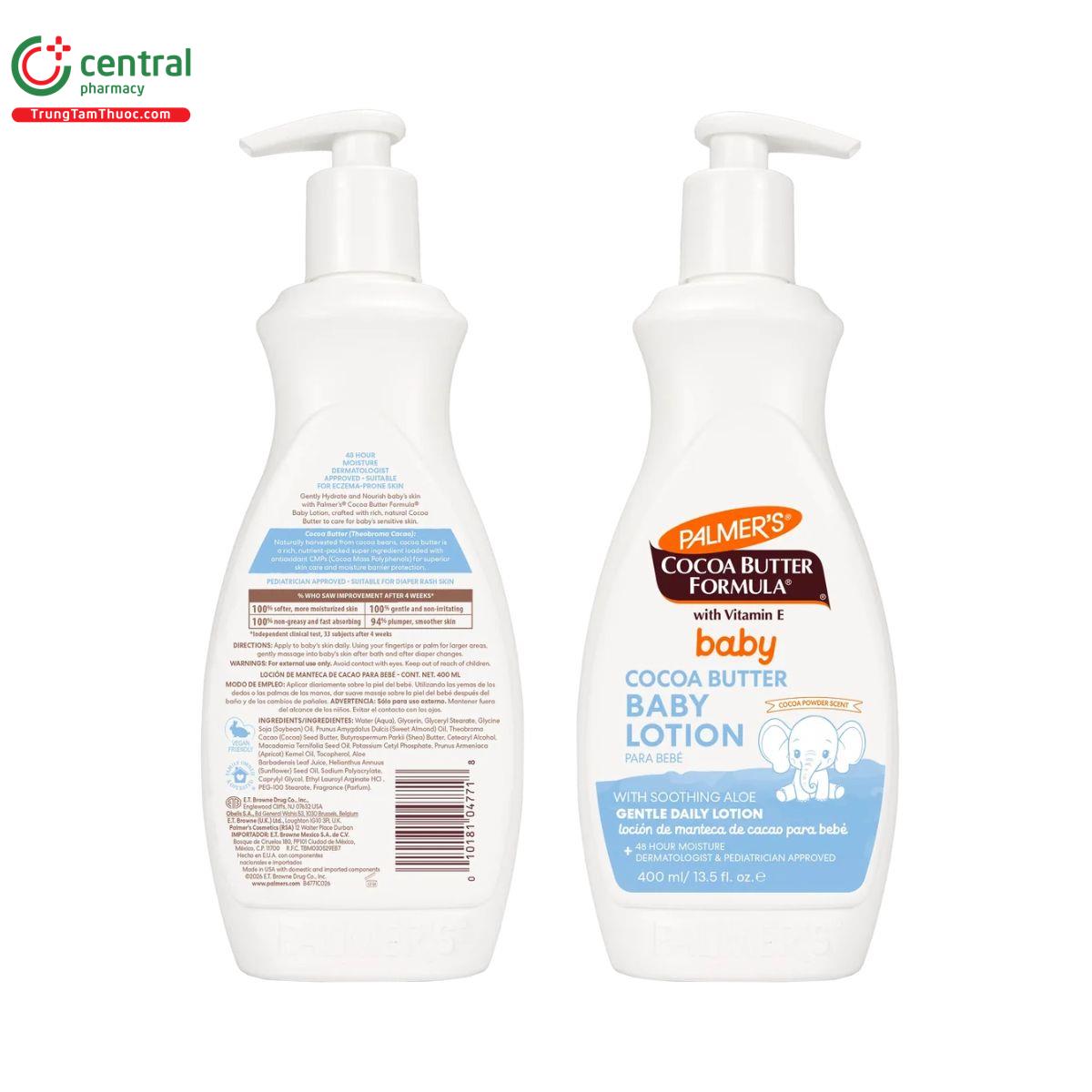 palmers cocoa butter formula baby lotion 3 G2581