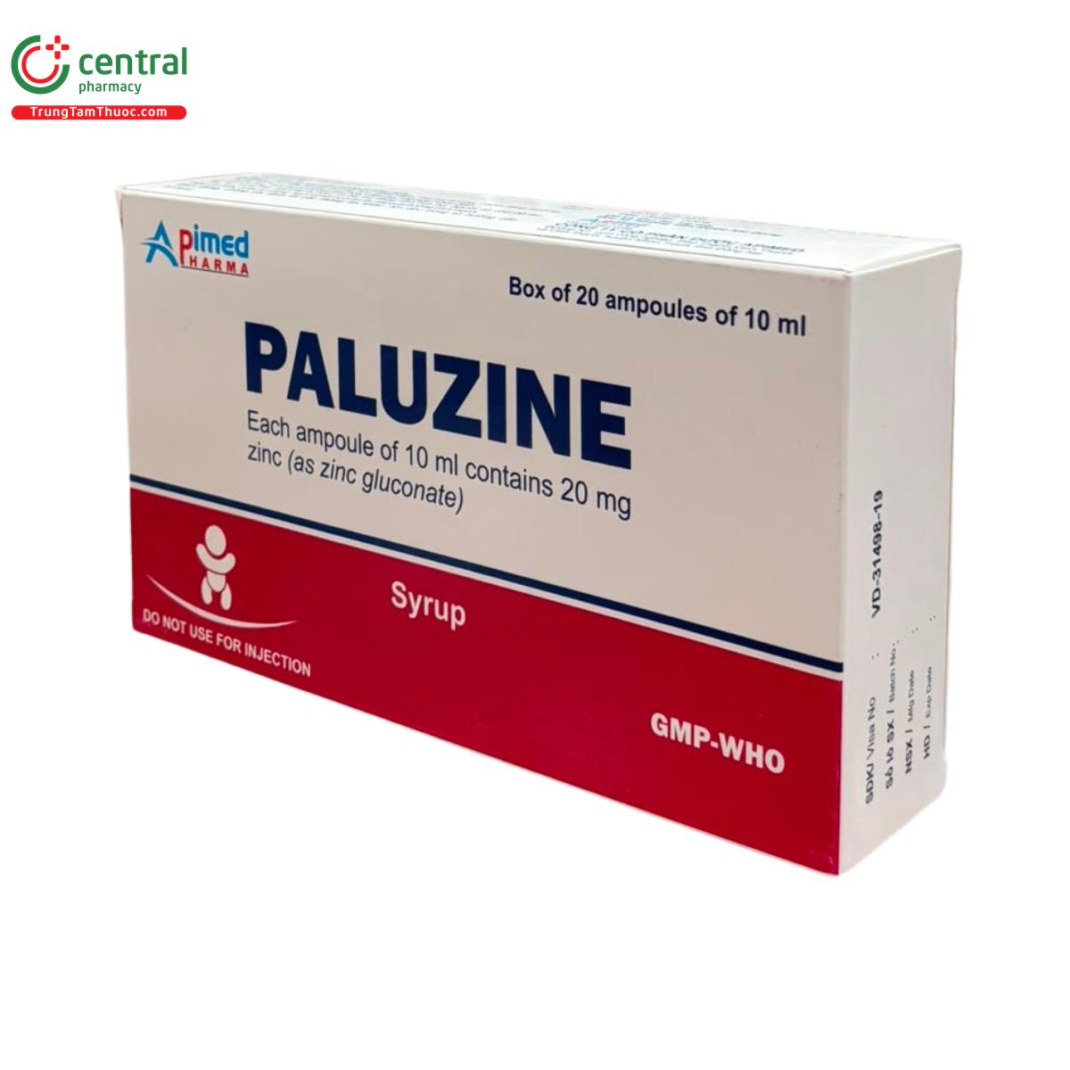 paluzine 20mg 10ml 5 P6756 paluzine 20mg 10ml 5 P6756