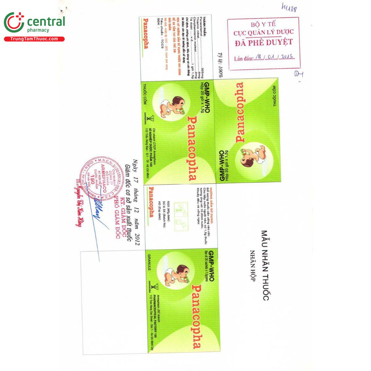 panacopha armephaco 4 Q6471 panacopha armephaco 4 Q6471