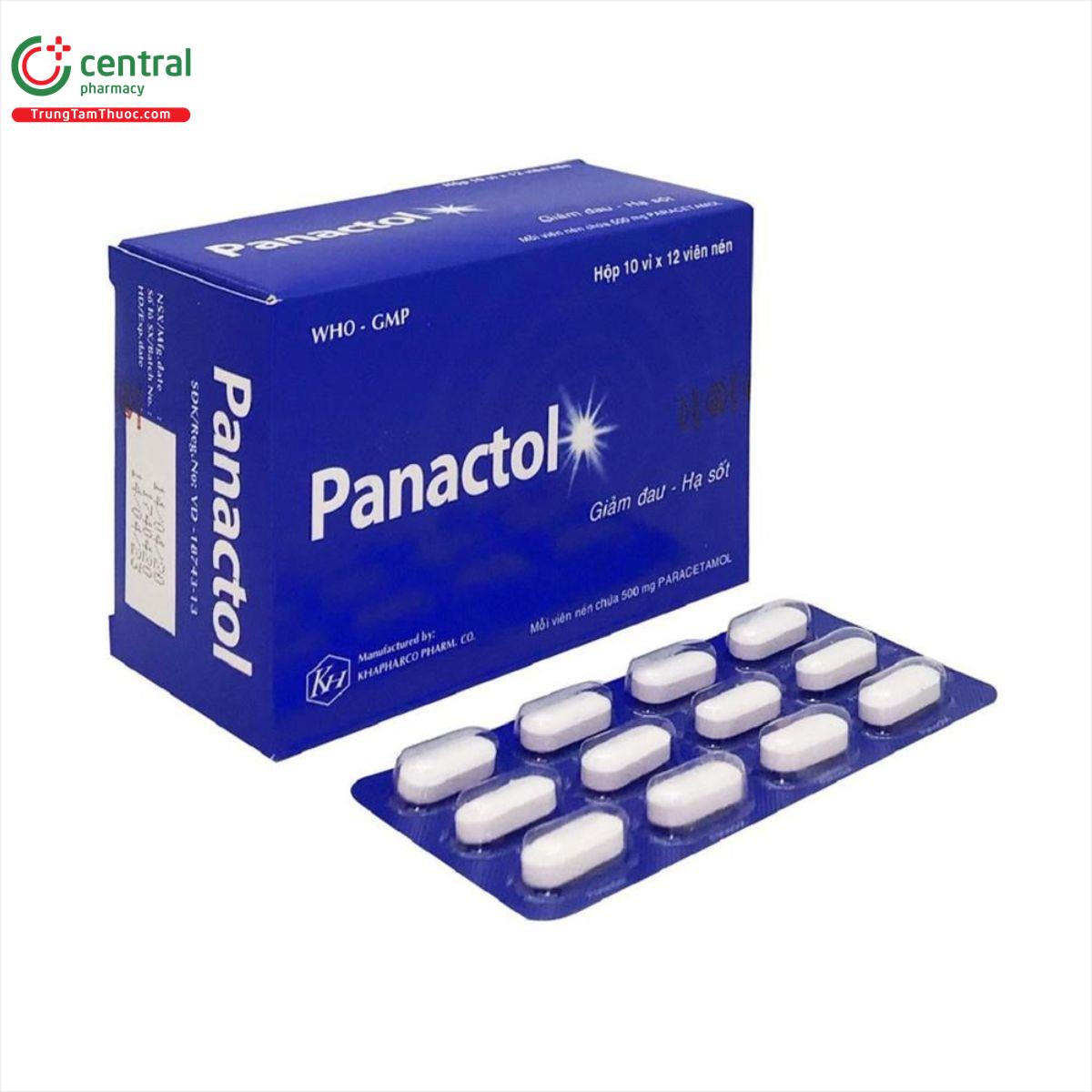 panactol 500mg khapharco 1 E1730